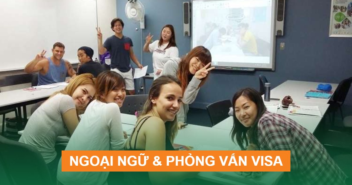 Tư vấn ngoại ngữ và luyện phỏng vấn visa